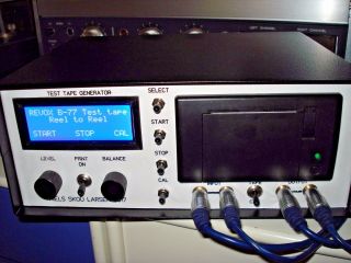 Test tape for Studer Revox A77 B77 PR99 4 Track 19 cm/s 257 nW/m 3