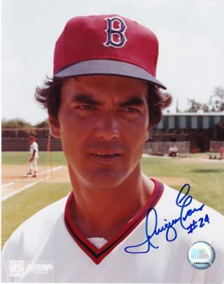 Dwight Evans Boston Red Sox Action Signed 8x10