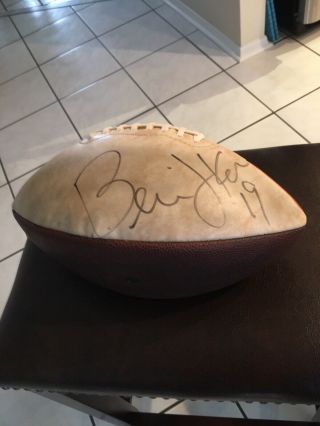 Bernie Kosar Autographed Signed Official Nfl Wilson Football Cleveland Browns