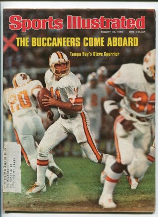 1976 Vintage Sports Illustrated - Steve Spurrier - Tampa Bay Buccaneers