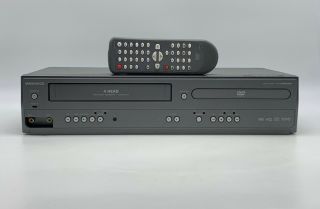 Magnavox Cmwd 2206 Mwd Dvd/vcr Combo Vhs Player/recorder,  4 Head,  W/remote