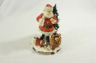 University Of Texas Longhorns Christmas Cheer Santa 8 " Memory Company
