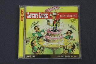 Retro Game Lucky Luke Philips Cdi Cd - I Cdi Vintage Retro Gaming