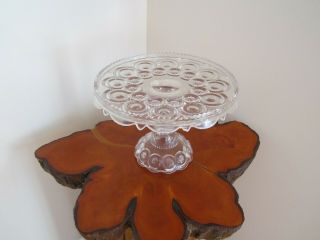 Vintage 10 " Round Cake Plate/stand