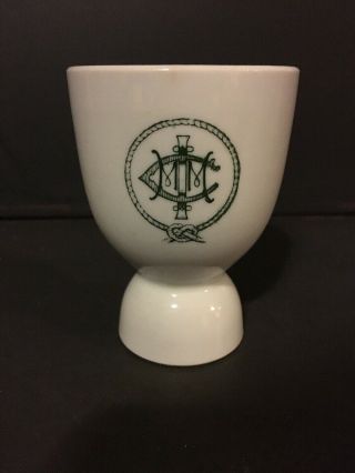 International Mercantile Marine Immc White Star Line Rms Titanic Egg Cup