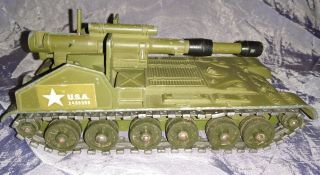 Vintage Dinky Toys Chieftan Tank 155 Mm Mobile Gun 6 "