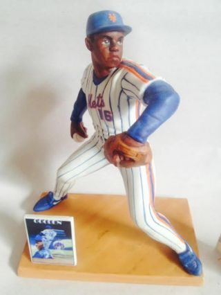 Dwight Gooden Sports Impressions Porcelain Figue N.  Y.  Mets