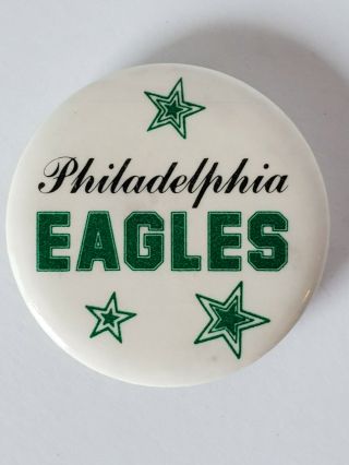 Vintage Retro Nfl Football Philadelphia Eagles Pin Button