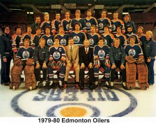 1979 - 80 Edmonton Oilers,  8x10 Team Photo (gretzky Ry)
