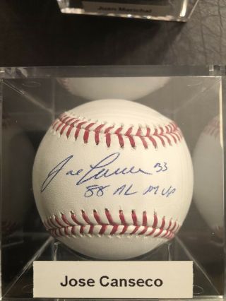 Jose Canseco Signed Baseball - Tristar Authenticated