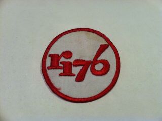 Rhode Island Ri 76 1976 Bicentennial Patch Souvenir