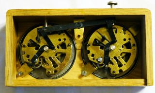 Vintage THIEL Chess Clockwork Movement Chess Clock from 1950s FOR SPARE - PARTS 3