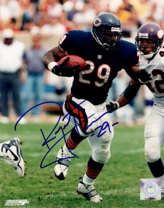 Raymont Harris Chicago Bears Hand Signed 8x10 Autographed Photo