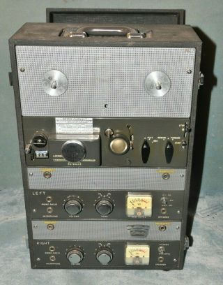 Roberts Model 990 4 Track Reel To Reel Tape Recorder Same As Akai M8