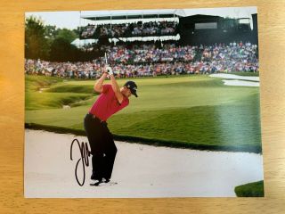 Justin Thomas Signed 8x10 Photo Pga Golf Autograph Masters