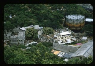 35 Mm Color Slide Photograph " Near Kennedy Town Hong Kong " June 1958
