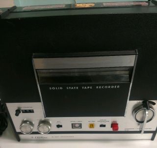 Vintage - Wards Airline Solid State Tape Recorder Reel To Reel Gen - 3648a