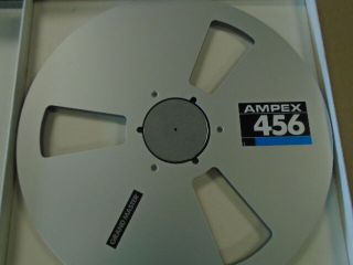 Ampex 456 467 Quantegy Metal Aluminum Take Up Reel 1/4 " Or 1/2 " Tape 14 " Inch