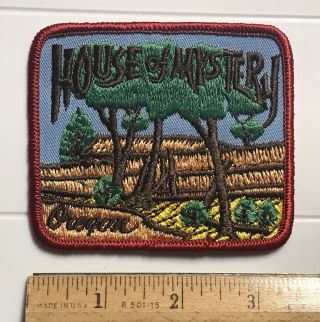 House Of Mystery Oregon Vortex Or Souvenir Embroidered Patch