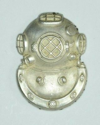 Authentic Vtg Vietnam War Us Navy Diver 2nd Class Pin Insignia Badge 1/20 Silver