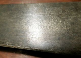 Vintage DEXTER 32912 Large Carbon Steel Butcher Knife 17 