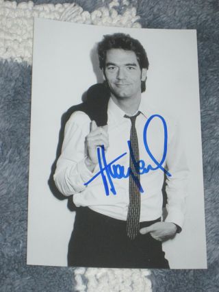 Huey Lewis Signed 4x6 Photo Autograph