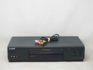 Sony Slv - N77 Vcr Vhs Player/recorder No Remote Great