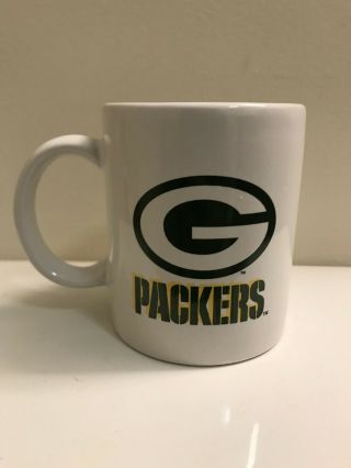 Green Bay Packers Nfl Mug 2 Sided (left Or Right Handed) 8 Oz Coffee Cup