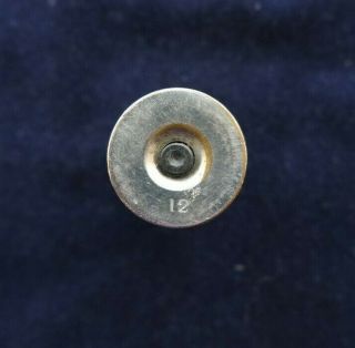 Good Quality Nickel Vintage Snap Cap 12 Bore Gun Case Shotgun Cartridge Bag Rod