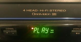 PANASONIC PV - V4521 VCR HiFi 4 - Head VHS STEREO PLAYER OmniVision, 2