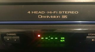 PANASONIC PV - V4521 VCR HiFi 4 - Head VHS STEREO PLAYER OmniVision, 3