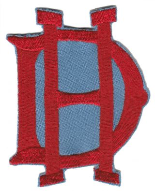 Hilldale Daisies Negro League Baseball 3.  5 " Team Logo Patch