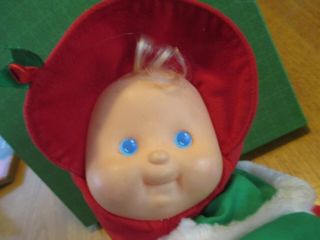 Vintage Fisher Price Puffalump Kids Christmas Girl Plush Doll 12 