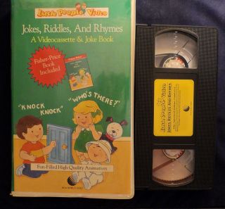 Vintage Little People Video Vhs Jokes Riddles And Rhymes 1991 Rare