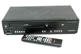Magnavox Dvd Player Vcr Recorder Combo Dv220mw9 With Nb887 Remote