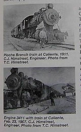 Los Angeles And Salt Lake Railroad Nevada History: Rainbow Canyon,  Hc/dj