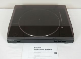 Sony Ps - Lx250h Turntable,  Full Automatic, .  Cleaned And