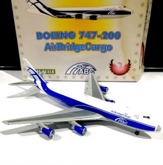 Phoenix 1/400 Air Bridge Cargo Boeing 747 - 200 Vp - Bia Model Plane Flugzeug Avion