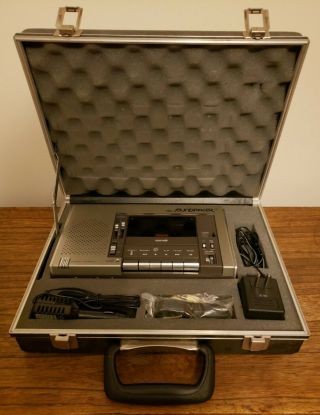 Vsc Soundpacer Tape Recorder Model Vsc C - 4 With Case And Accessories