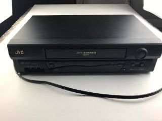 Jvc Hr - A591u 4 Head Stereo Hi Fi Vhs Player Video Cassette Recorder Vcr