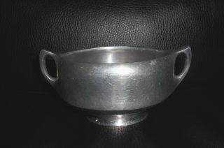 Vintage Piquot Ware Aluminium Metal Sugar Bowl