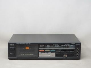 Teac R - 400 Stereo Cassette Deck Tape Player Great