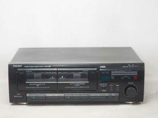 Teac W - 600r Stereo Double Cassette Deck Great