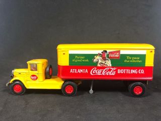 Vintage - 1991 Coca Cola Die - Cast Truck By Hartoy Logo Advertising 5n