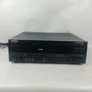 Pioneer Cld - V710 Laserdisc Cd Cdv Ld Player Laser Disc Karaoke.