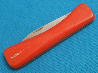 Vintage Solingen Germanysachs - Dolmar Folding Hunter Bowie Knife Knives Pocket Vg