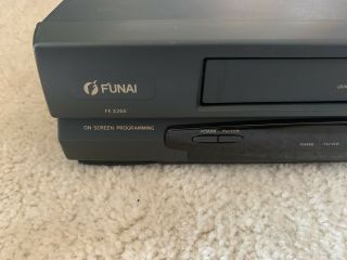 Funai FE226E VCR 4 Head Hi - Fi VHS Player Video Cassette Recorder 2