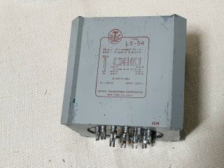 Utc Ls - 54 Output Transformer (single)