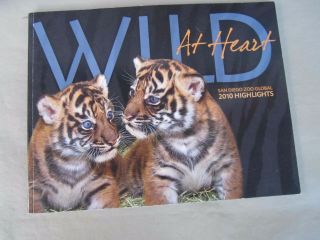 " Wild At The Heart " San Diego Zoo Global 2010 Highlights Softcover Book Lovely