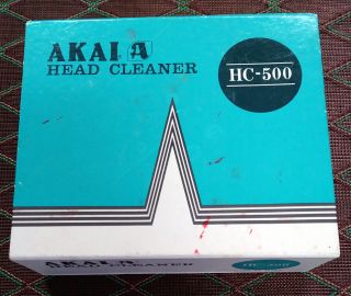 Akai Head Cleaner Kit For Reel To Reel Hc 500 Plus Tape Cutters